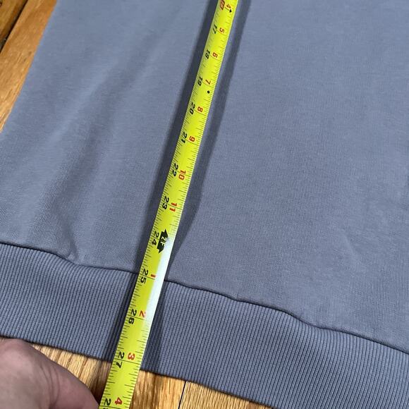 Fjallraven Logo Sweater Lavender Grey Spellout Pullover Casual Small - Picture 7 of 9